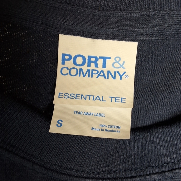 Port & Company Essential Tee - Black - Picture 3 of 7